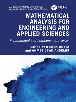 cover image of Mathematical Analysis for Engineering and Applied Sciences